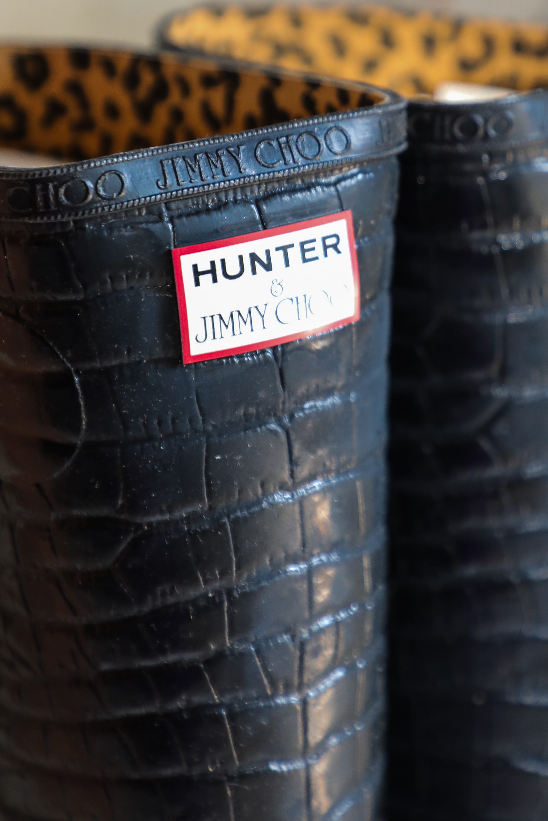 Hunter Jimmy Choo gummistøvler - Veras Vintage