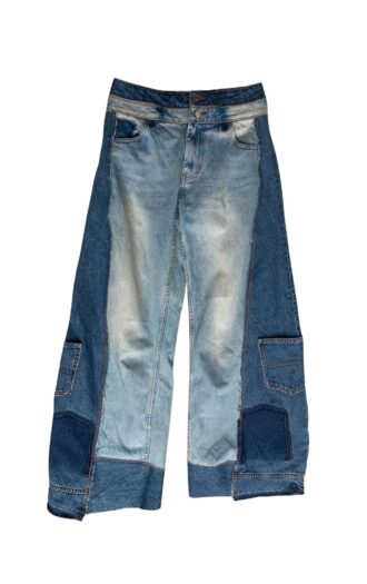 Unisex 2in1 denim jeans - mindre