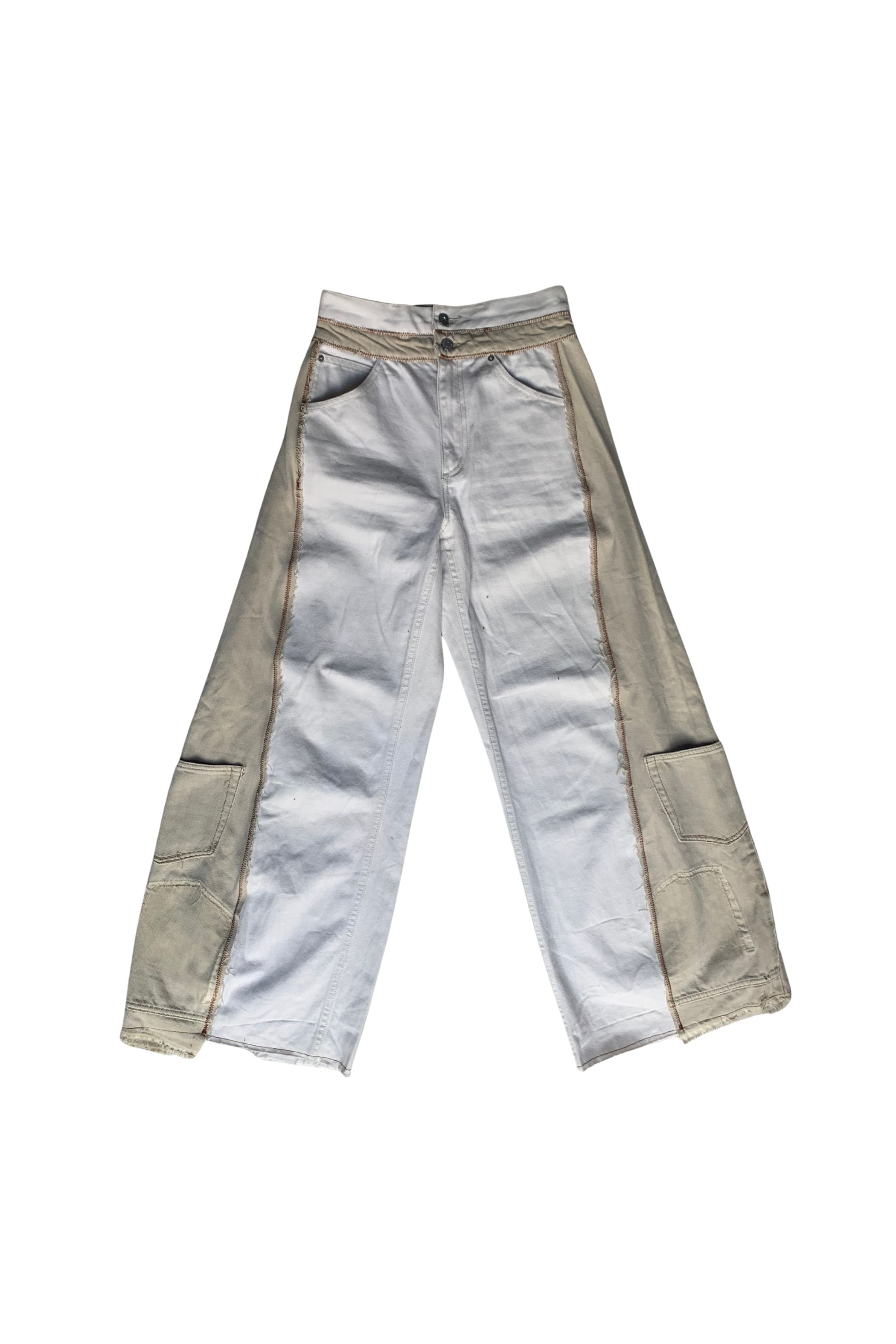 Unisex 2in1 denim jeans - mindre