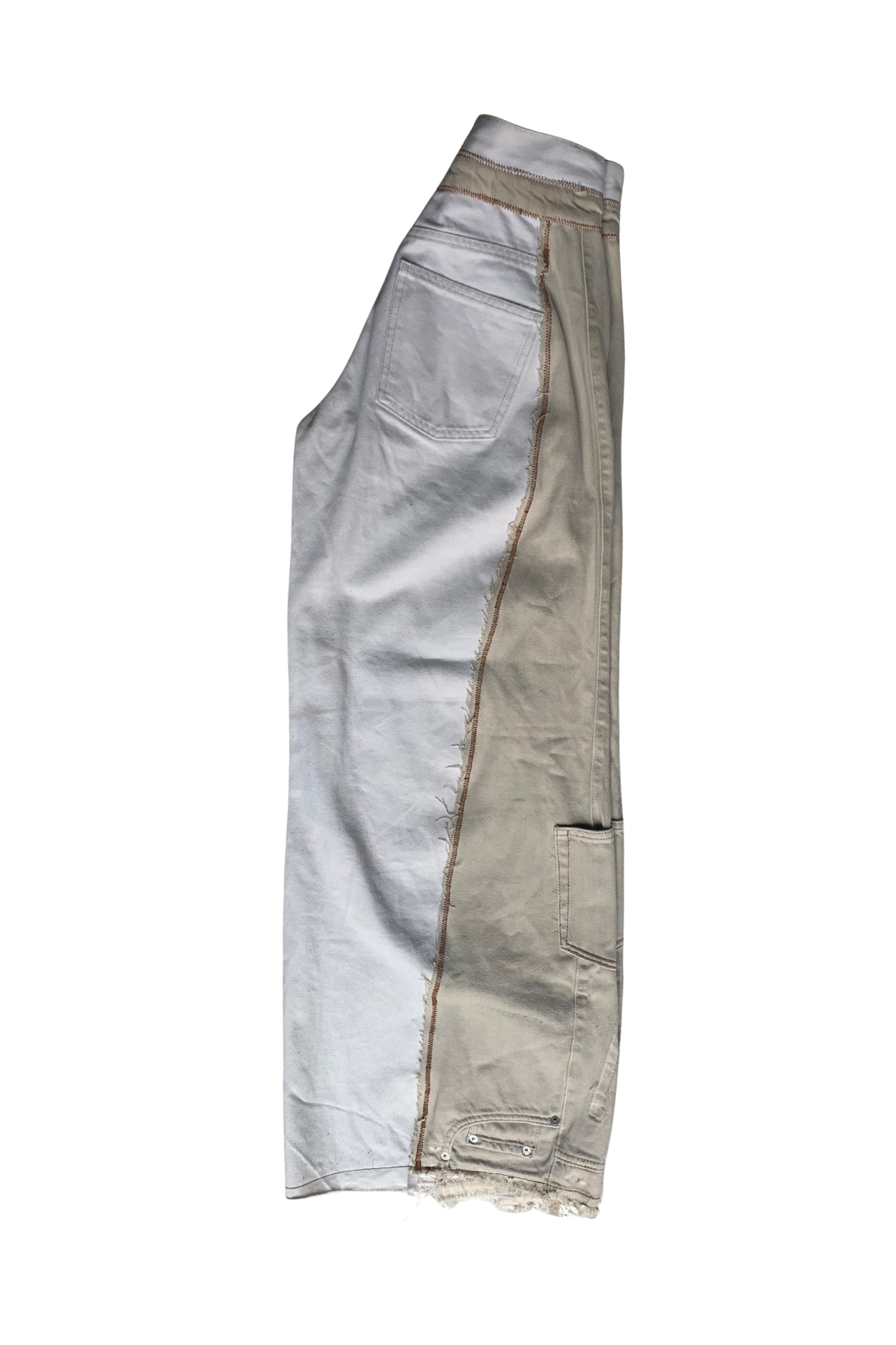 Unisex 2in1 denim jeans - mindre