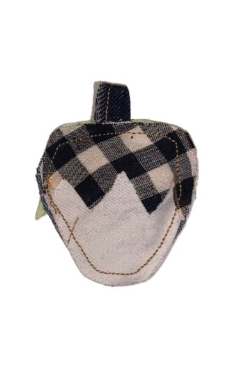 Universel denim charm jordbær