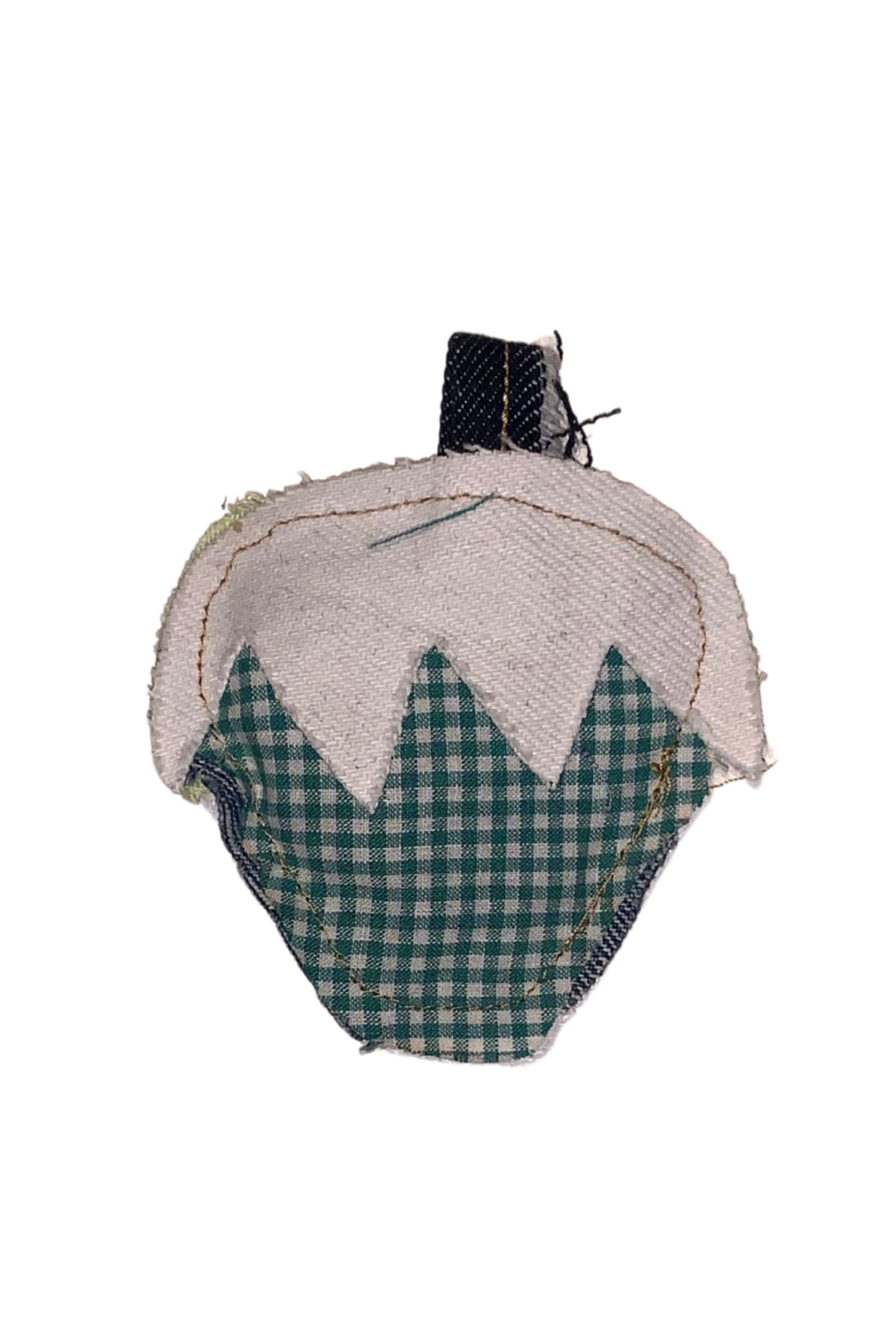 Universel denim charm jordbær