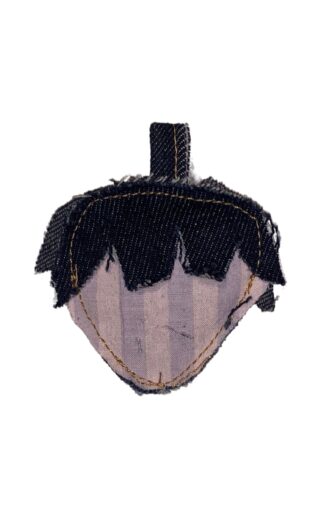 Universel denim charm jordbær