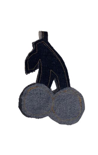 Universel denim charm kirsebær