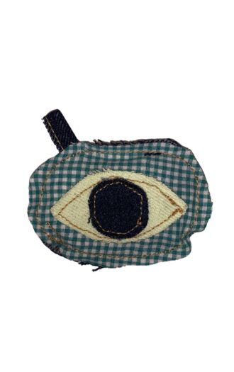 Universel denim charm øje