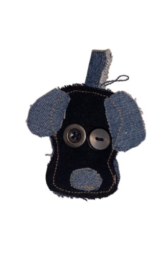 Universel denim charm hund