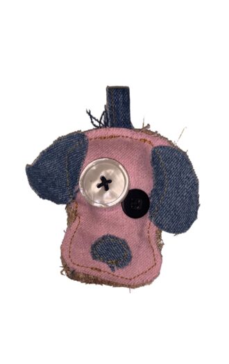 Universel denim charm hund