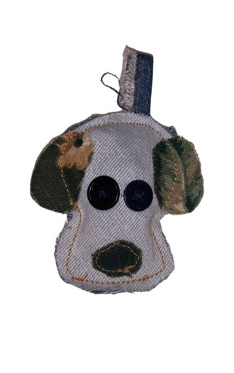 Universel denim charm hund