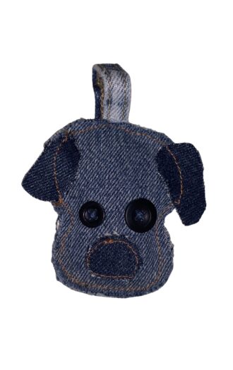 Universel denim charm hund